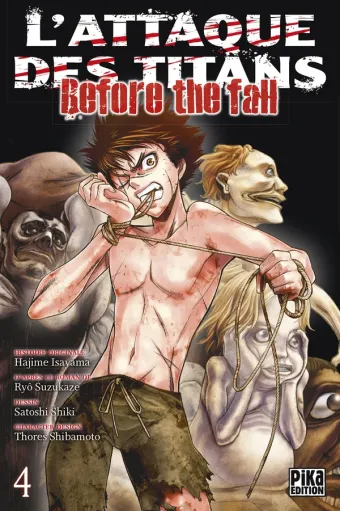 Couverture du manga L’Attaque des Titans – Before the Fall L'Attaque des Titans - Before the Fall · Tome 4, « Tome 4 »