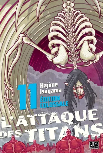 Couverture du manga L’Attaque des Titans Édition Colossale Tome 11