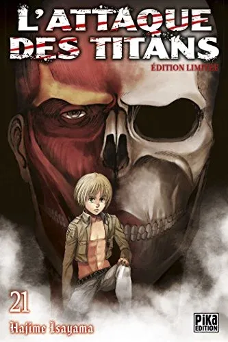 Couverture du manga L’Attaque des Titans – Édition de 2016 Tome 21