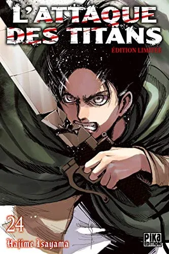 Couverture du manga L’Attaque des Titans – Édition de 2016 Tome 24