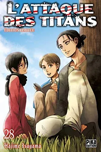 Couverture du manga L’Attaque des Titans – Édition de 2016 Tome 28