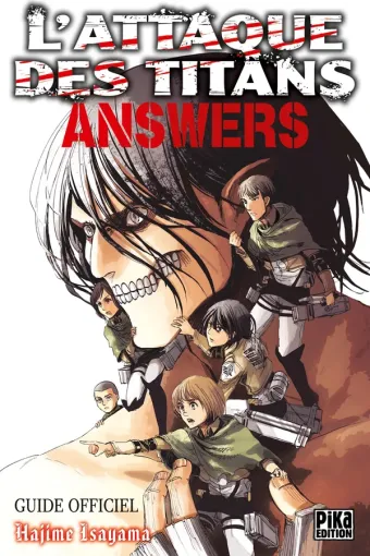Couverture du manga L’Attaque des Titans – Guide Officiel Tome 3, « Guide Officiel »