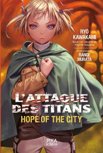 Couverture du manga L’Attaque des Titans – Hope of the City Tome 1