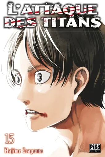 Couverture du manga L’Attaque des Titans L'Attaque des Titans · Tome 15, « Tome 15 »