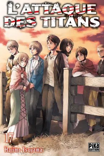 Couverture du manga L’Attaque des Titans L'Attaque des Titans · Tome 17, « Tome 17 »