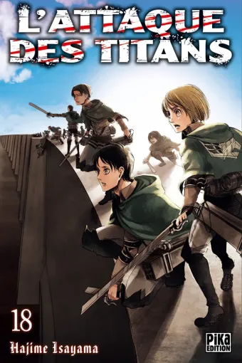 Couverture du manga L’Attaque des Titans L'Attaque des Titans · Tome 18, « Tome 18 »
