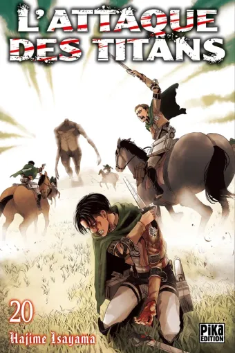 Couverture du manga L’Attaque des Titans L'Attaque des Titans · Tome 20, « Tome 20 »