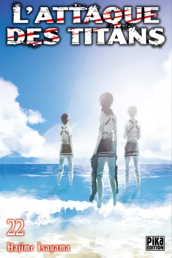 Couverture du manga L’Attaque des Titans L'Attaque des Titans · Tome 22, « Tome 22 »