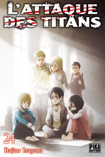 Couverture du manga L’Attaque des Titans L'Attaque des Titans · Tome 24, « Tome 24 »