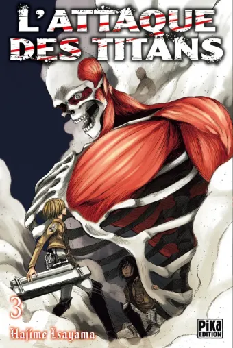 Couverture du manga L’Attaque des Titans L'Attaque des Titans · Tome 3, « Tome 3 »