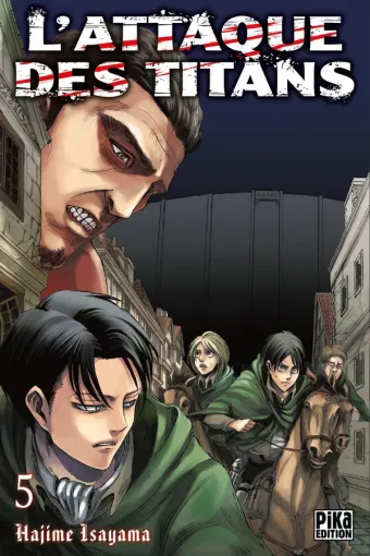 Couverture du manga L’Attaque des Titans L'Attaque des Titans · Tome 5, « Tome 5 »