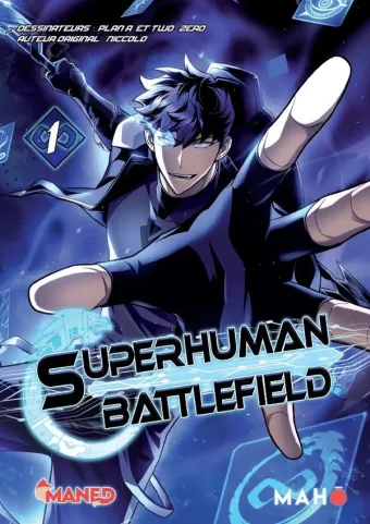 Couverture du manga Superhuman battlefield Tome 1