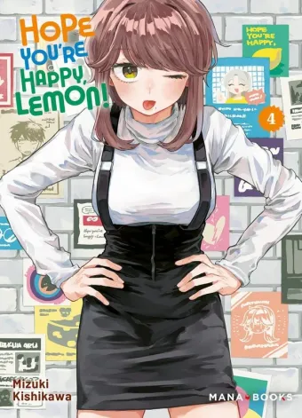 Couverture du manga Hope you’re happy, Lemon ! Tome 4
