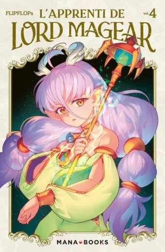 Couverture du manga L’apprenti de lord Magear Tome 4