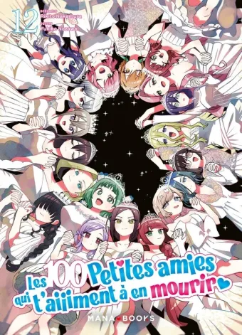 Couverture du manga Les 100 petites amies qui t’aiiiment à en mourir Tome 12