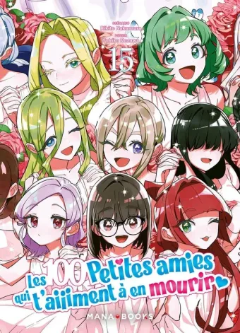 Couverture du manga Les 100 petites amies qui t’aiiiment à en mourir Tome 15