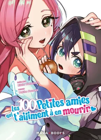 Couverture du manga Les 100 petites amies qui t’aiiiment à en mourir Tome 4