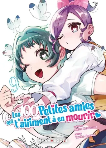 Couverture du manga Les 100 petites amies qui t’aiiiment à en mourir Tome 9