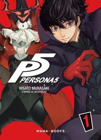 Couverture du manga P5, Persona 5 Tome 1