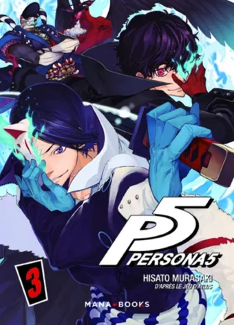 Couverture du manga P5, Persona 5 Tome 3