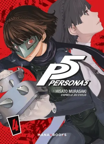 Couverture du manga P5, Persona 5 Tome 4
