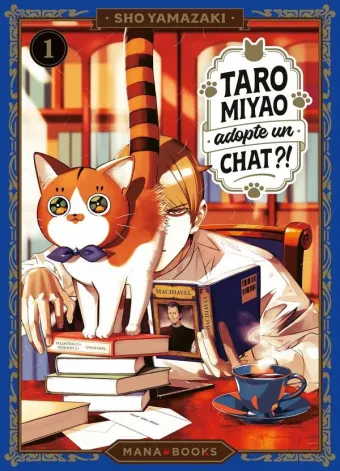 Couverture du manga Taro Miyao adopte un chat ?! Tome 1