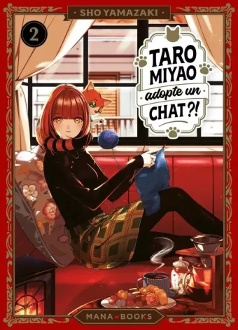 Couverture du manga Taro Miyao adopte un chat ?! Tome 2