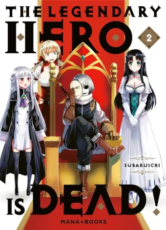 Couverture du manga The legendary hero is dead ! Tome 2