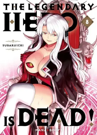 Couverture du manga The legendary hero is dead ! Tome 8