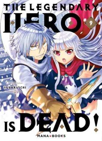 Couverture du manga The legendary hero is dead ! Tome 9