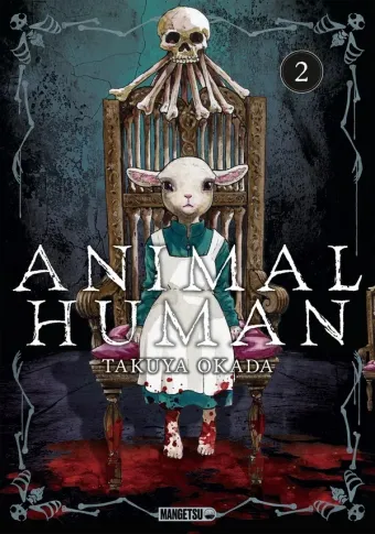 Couverture du manga Animal human Tome 2
