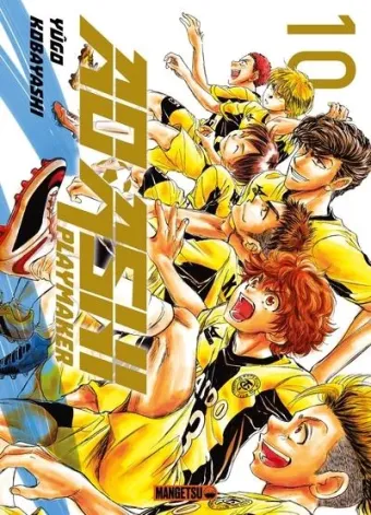 Couverture du manga Ao Ashi – playmaker Tome 10