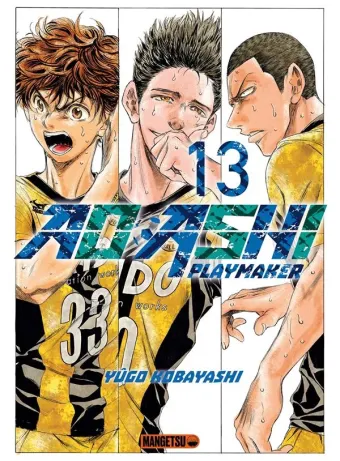 Couverture du manga Ao Ashi – playmaker Tome 13