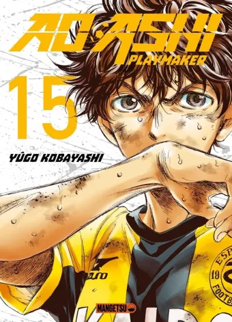 Couverture du manga Ao Ashi – playmaker Tome 15