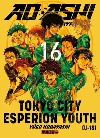 Couverture du manga Ao Ashi – playmaker Tome 16