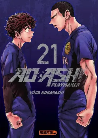 Couverture du manga Ao Ashi – playmaker Tome 21
