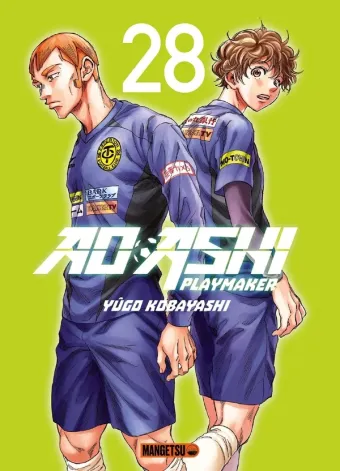 Couverture du manga Ao Ashi – playmaker Tome 28