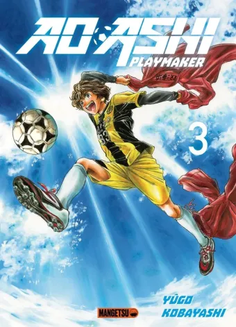 Couverture du manga Ao Ashi – playmaker Tome 3