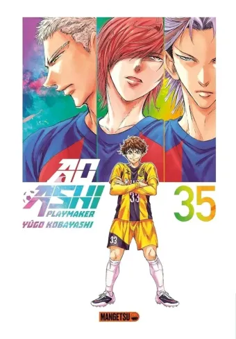 Couverture du manga Ao Ashi – playmaker Tome 35
