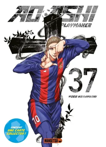 Couverture du manga Ao Ashi – playmaker Tome 37