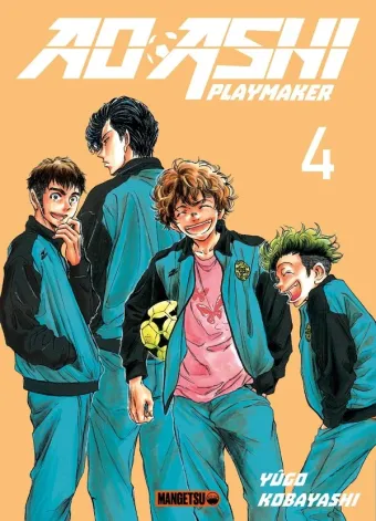 Couverture du manga Ao Ashi – playmaker Tome 4