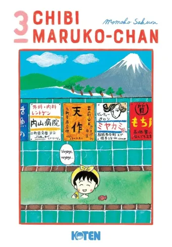 Couverture du manga Chibi Maruko-chan Tome 3