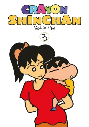 Couverture du manga Crayon Shinchan Tome 3
