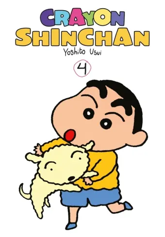 Couverture du manga Crayon Shinchan Tome 4