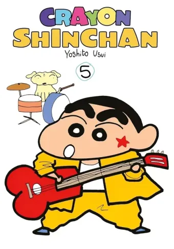 Couverture du manga Crayon Shinchan Tome 5