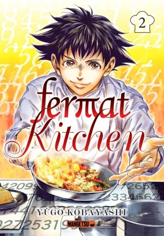 Couverture du manga Fermat kitchen Tome 2