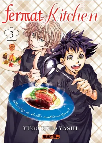 Couverture du manga Fermat kitchen Tome 3