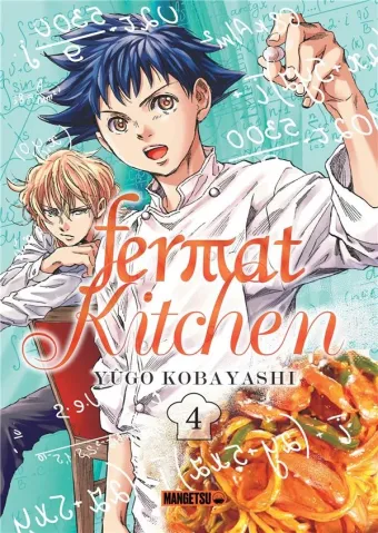Couverture du manga Fermat kitchen Tome 4