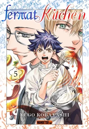 Couverture du manga Fermat kitchen Tome 5