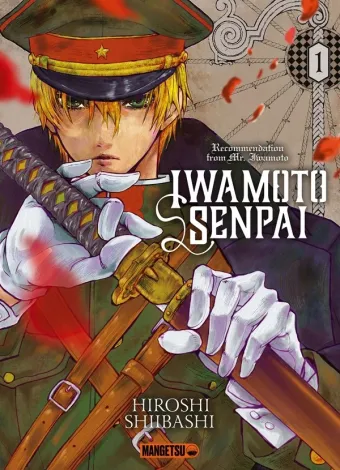 Couverture du manga Iwamoto Senpai Tome 1, « Iwamoto Senpai »